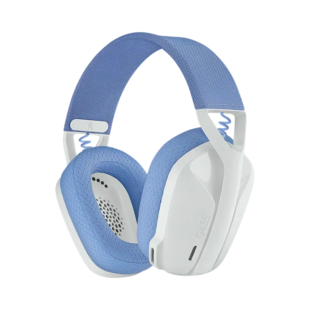 Logitech G435 Lightspeed Wireless Gaming Headset White