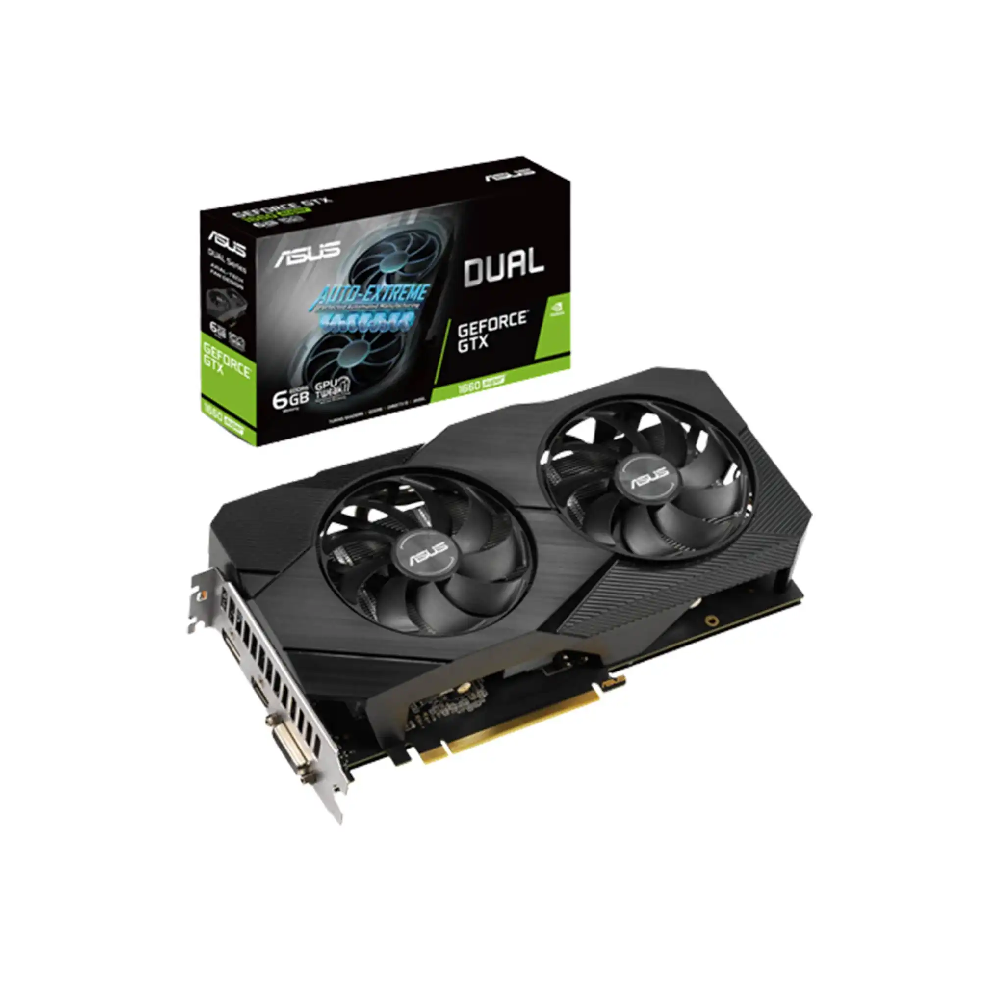 ASUS DUAL GeForce GTX 1660 Super 6GB GDDR6 EVO