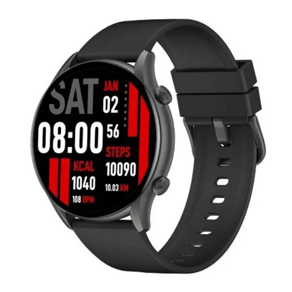 KieslectSmartCallingWatchKsBlack