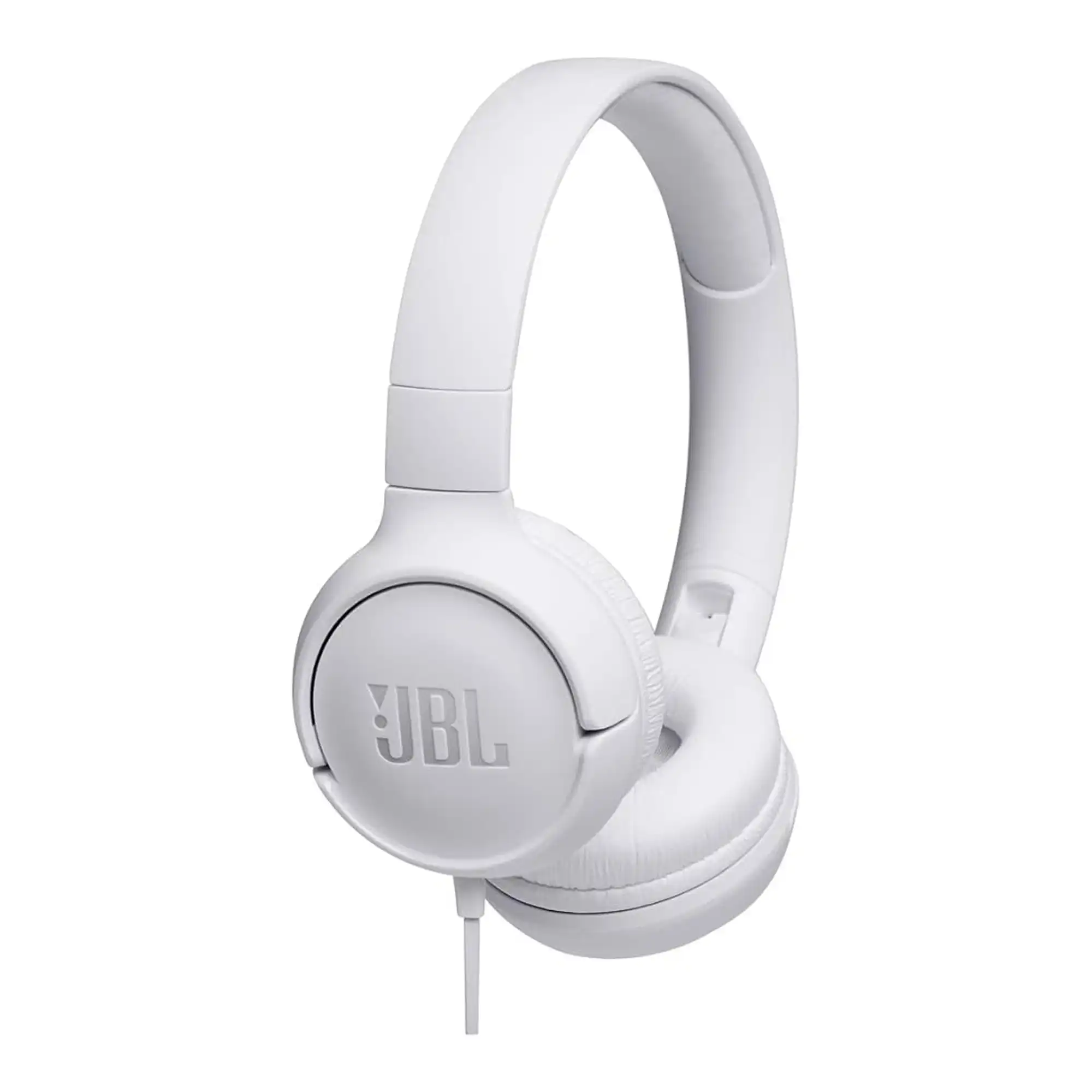 JBL T500 Wired On-ear headphones White
