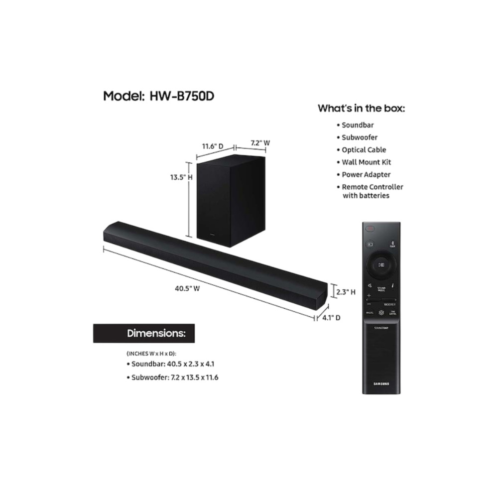 SAMSUNG HW-B750D/EN
