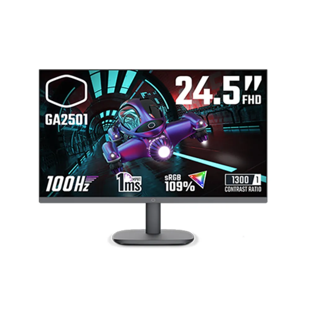 Cooler Master GA2501 is a 24.5-inch FHD monitor with 100Hz refresh rate and Adaptive Sync support