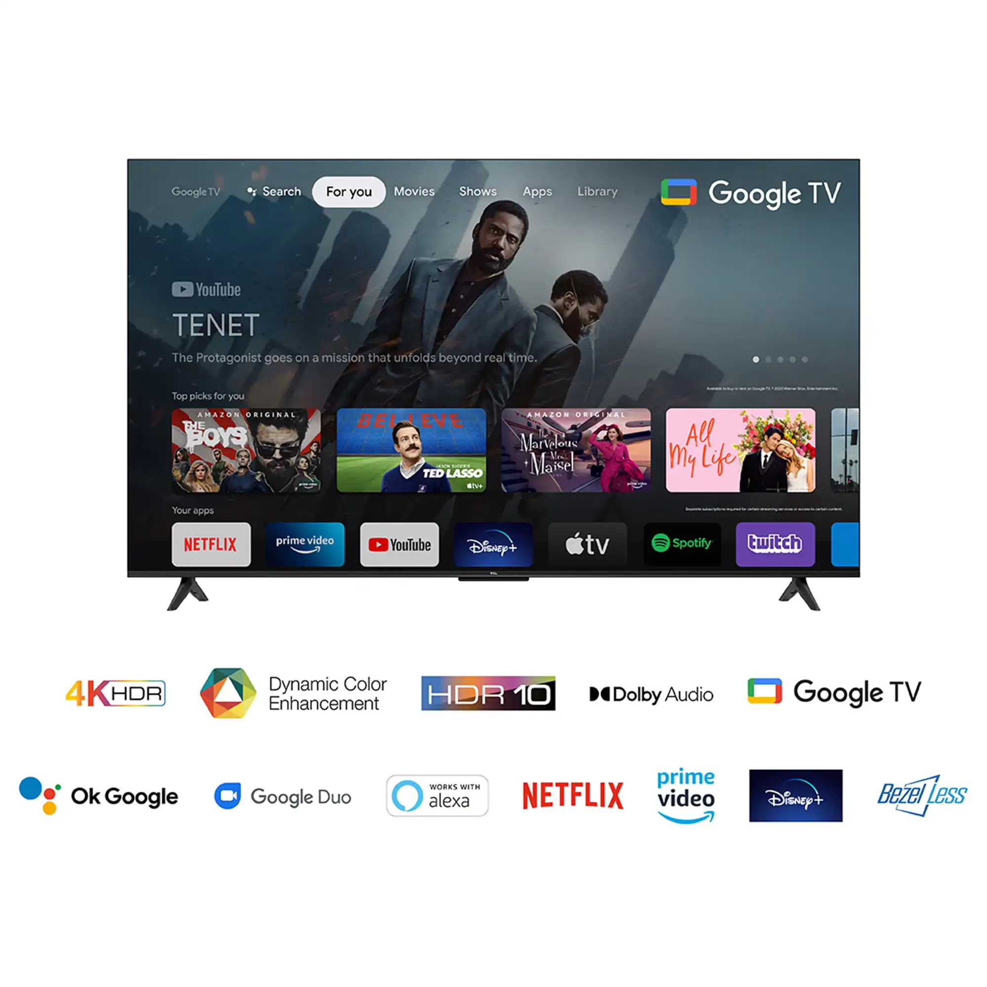 Телевизор TCL 58P635