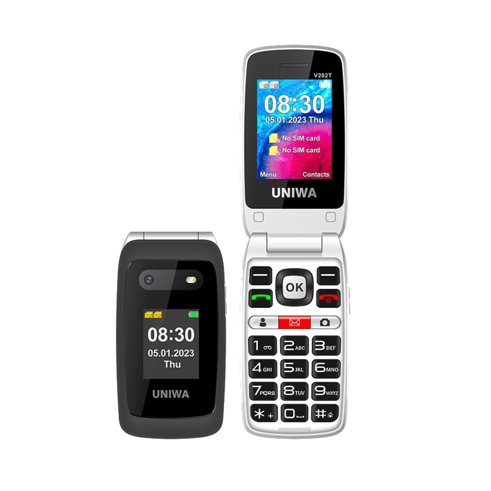 UNIWA V2000 Feature phone Black